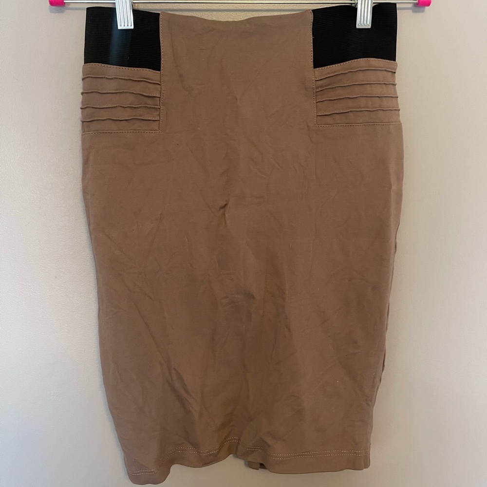 Womens Stretch Pencil Skirt